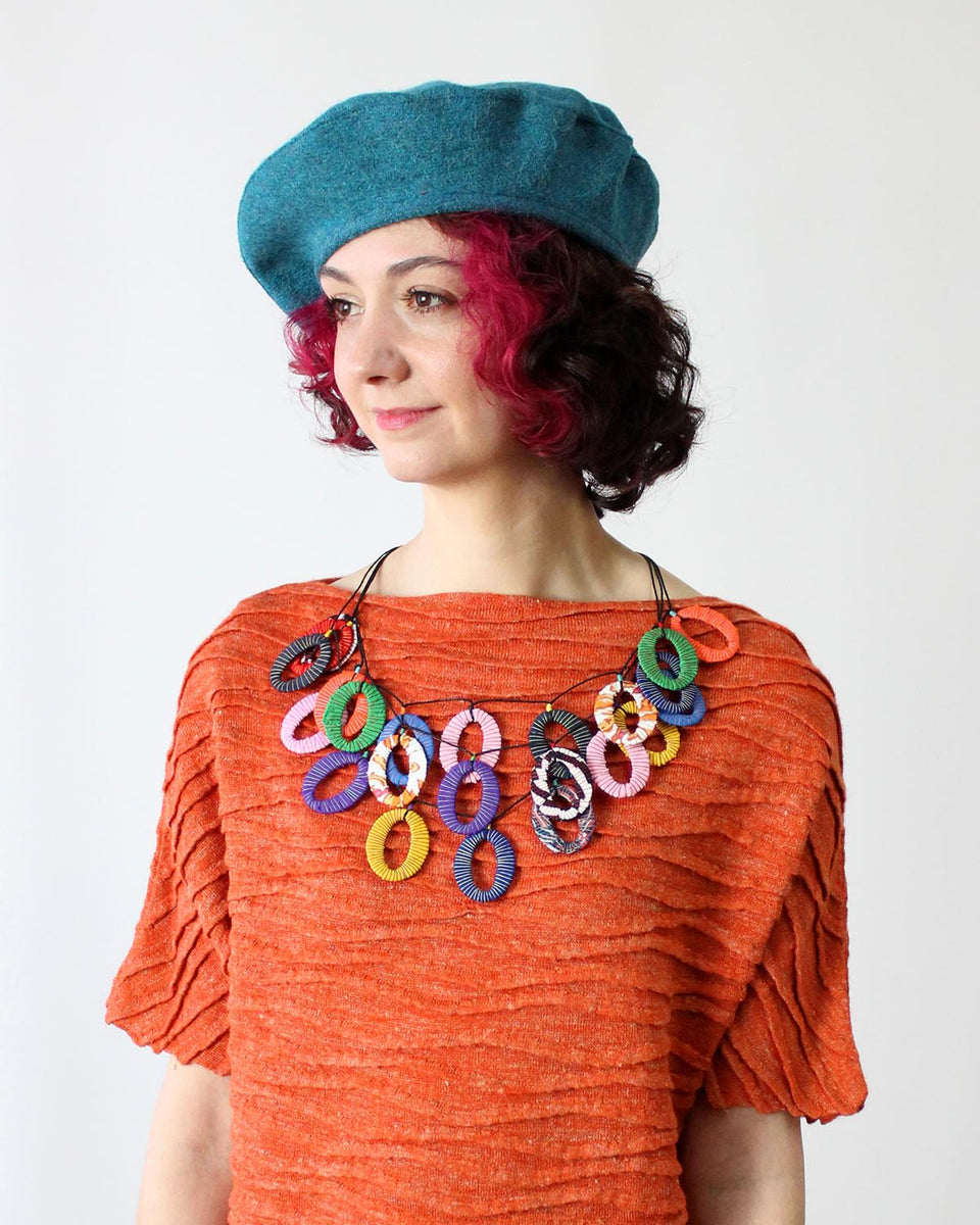 Felted Alpaca Beret – Beyond Threads