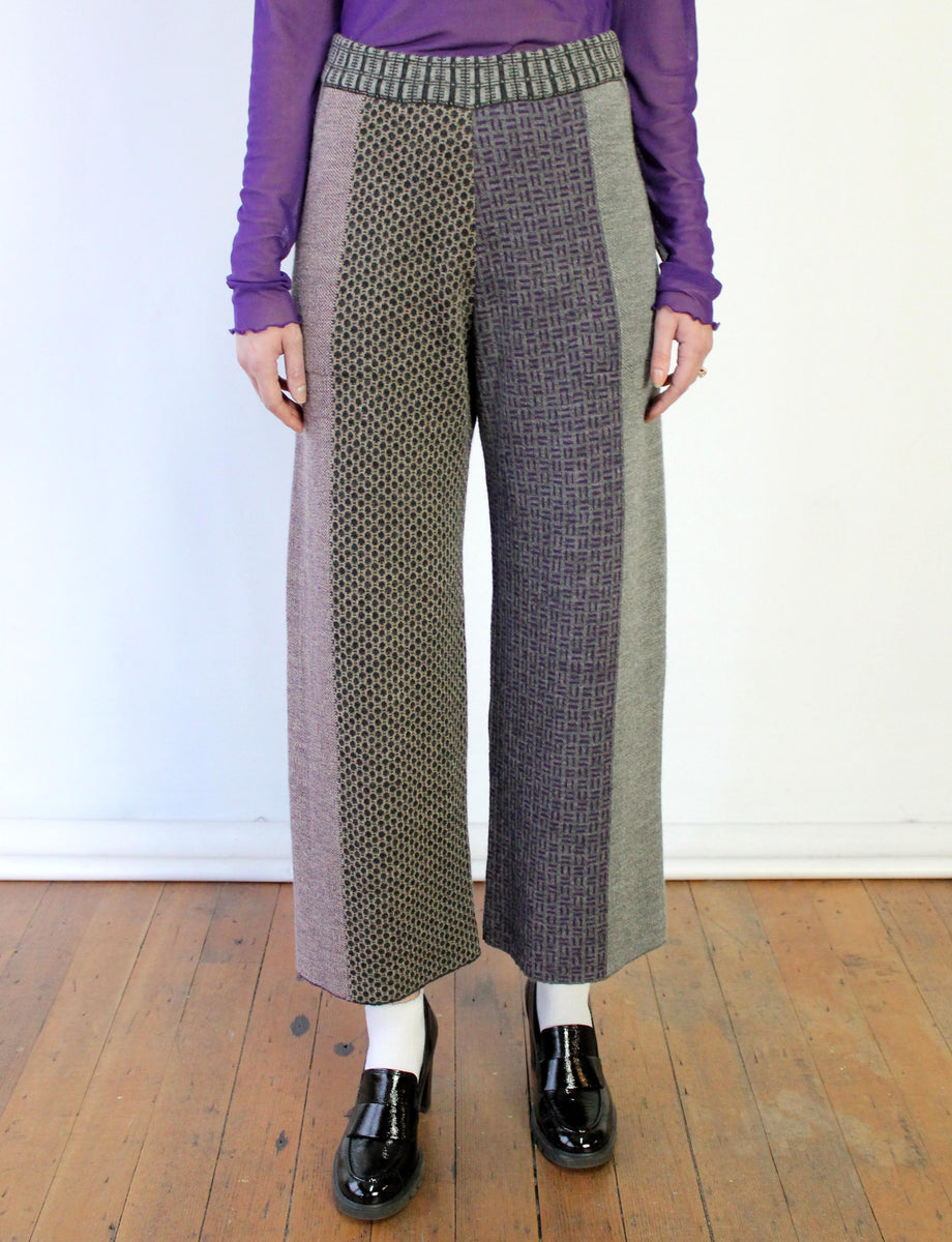 Pique Collage Baby Alpaca Palazzo Pant – Beyond Threads