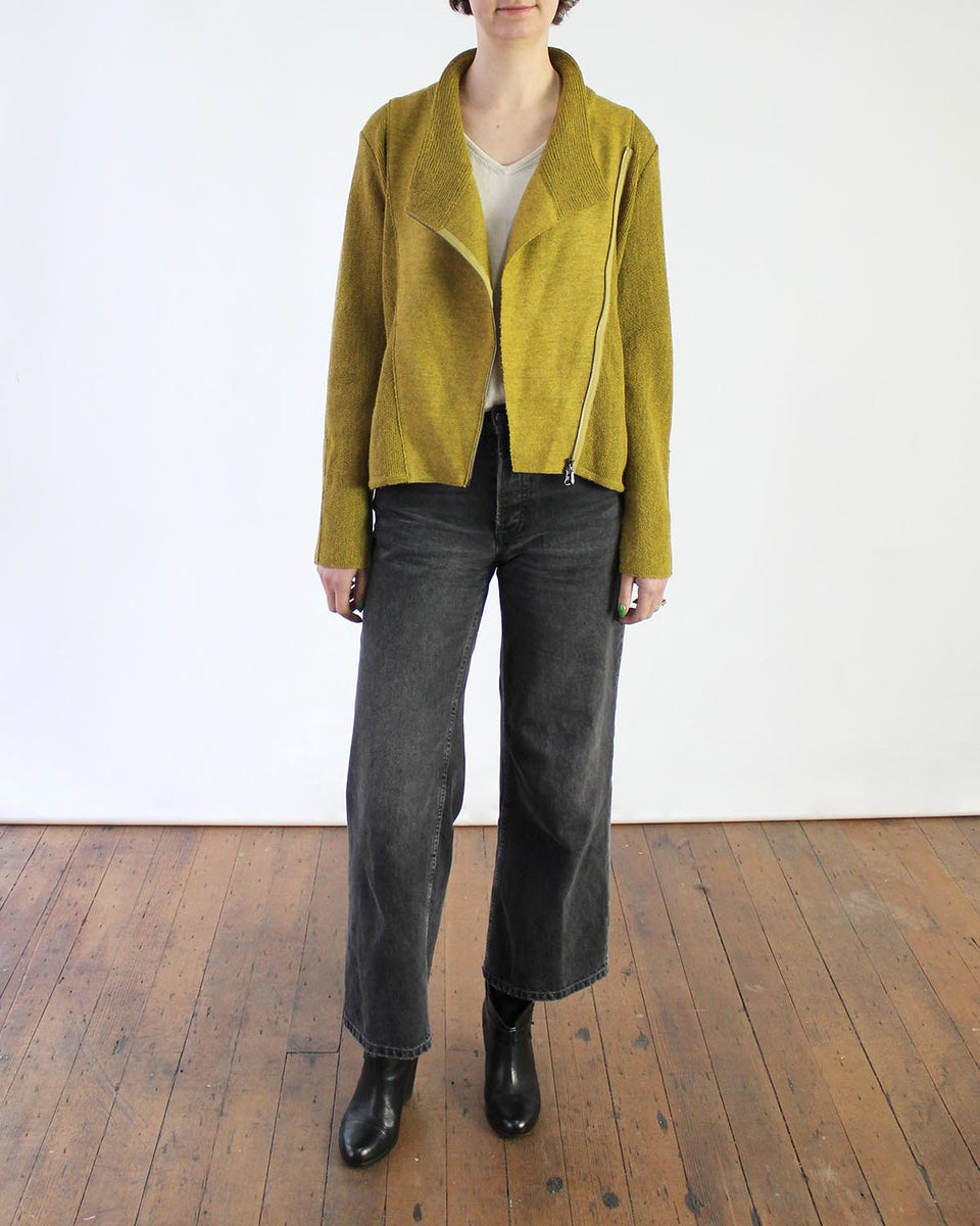 Beyond Threads Chopper Alpaca Moto Cardigan