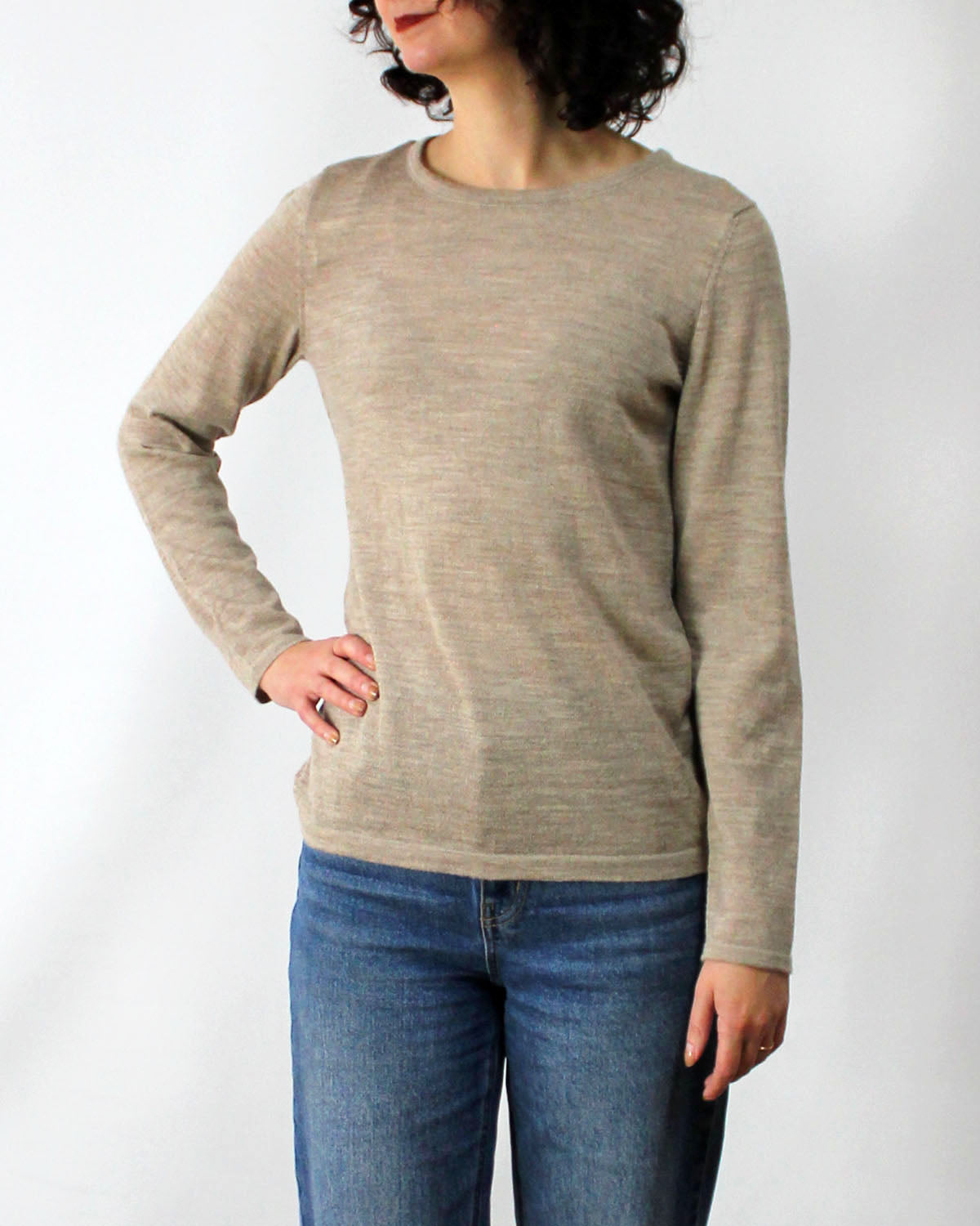 Essential Baby Alpaca Lightweight Pullover