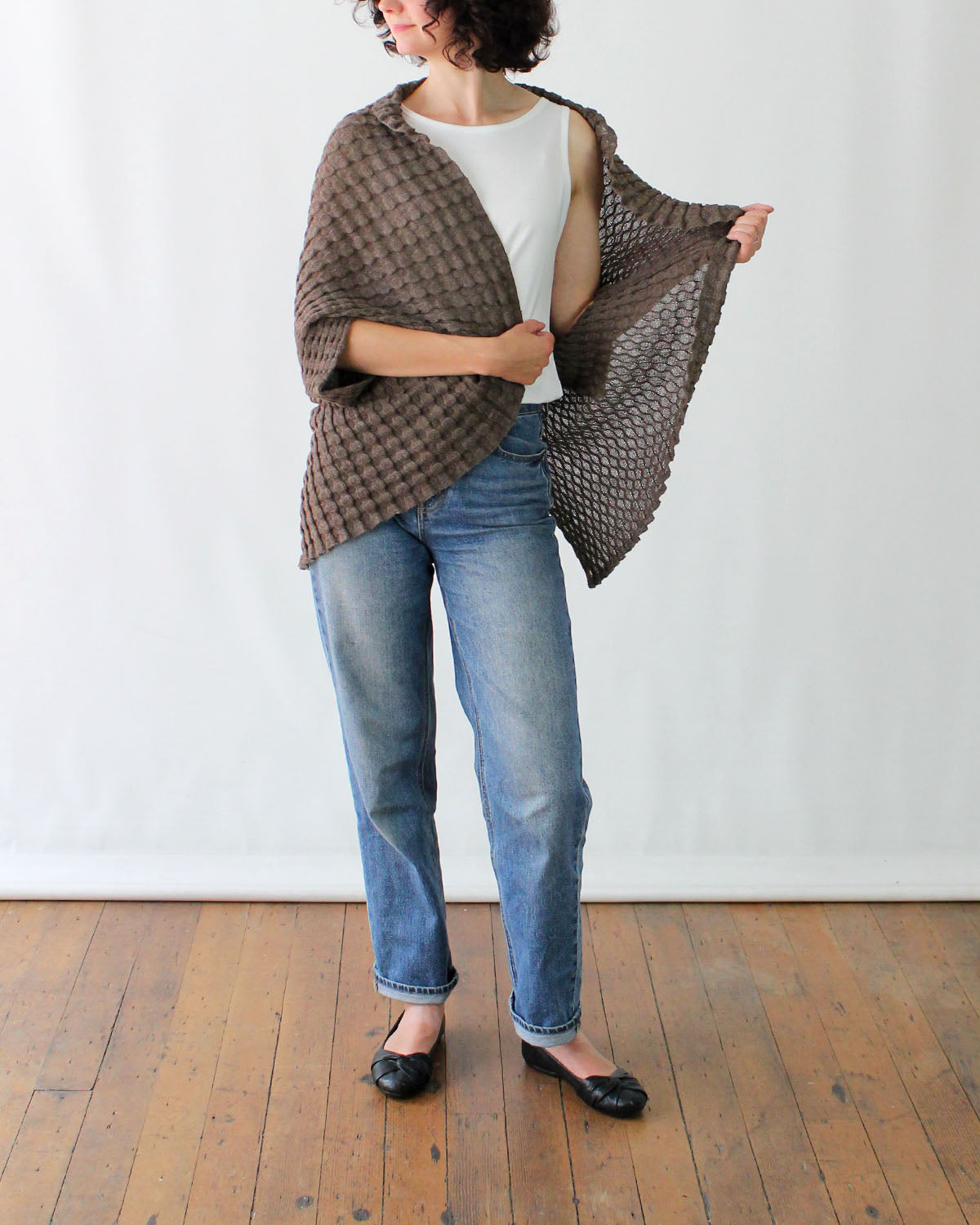 Spontini Baby Alpaca Shrug