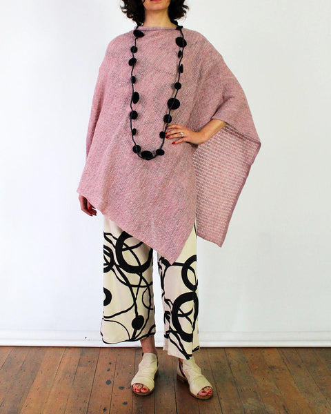 Onde Baby Alpaca Poncho – Beyond Threads