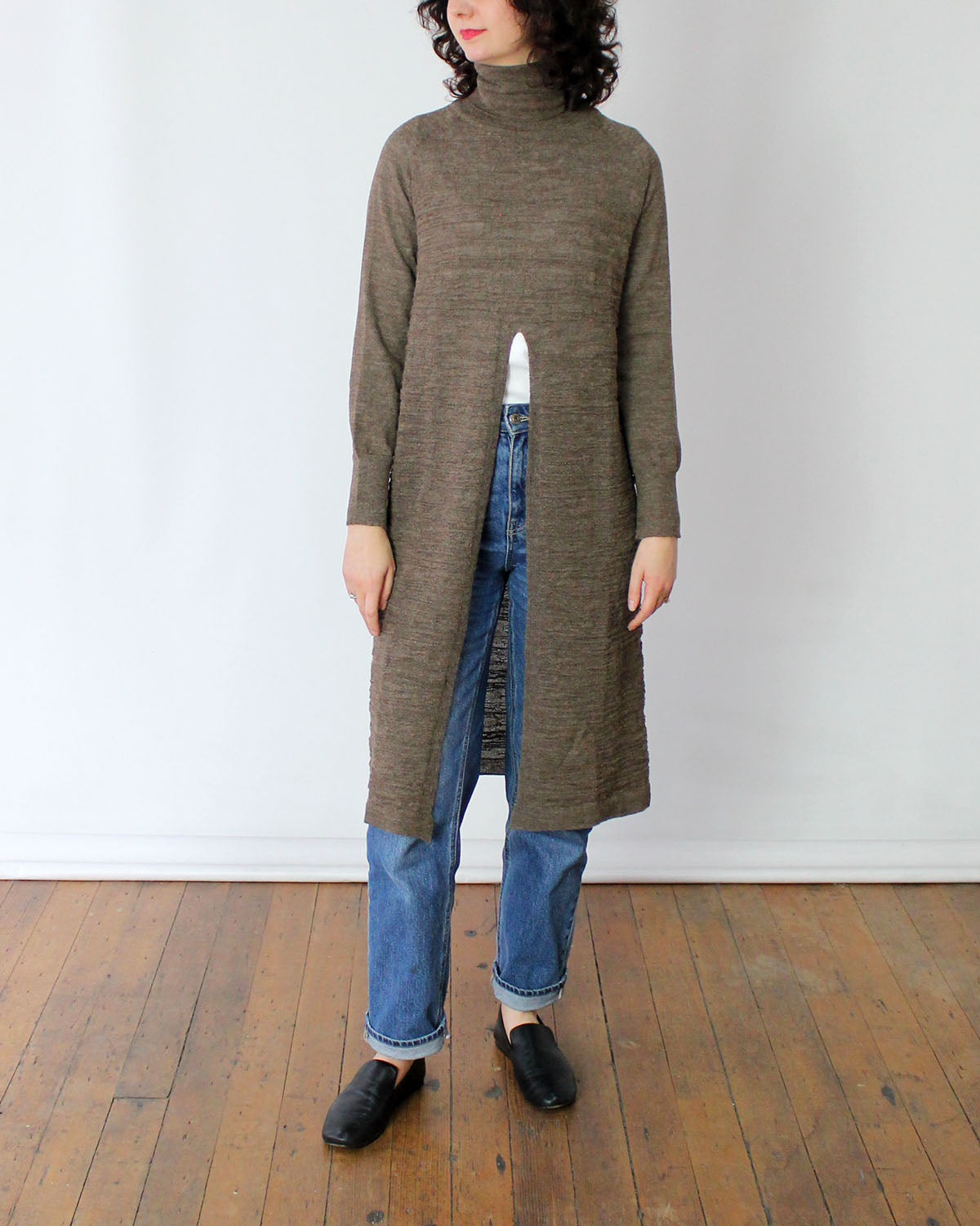 Baby Alpaca Textured Maxi