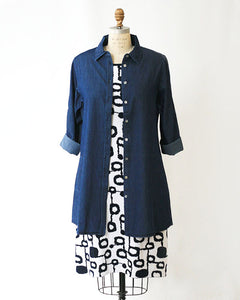 Eterna Tunic Button Up