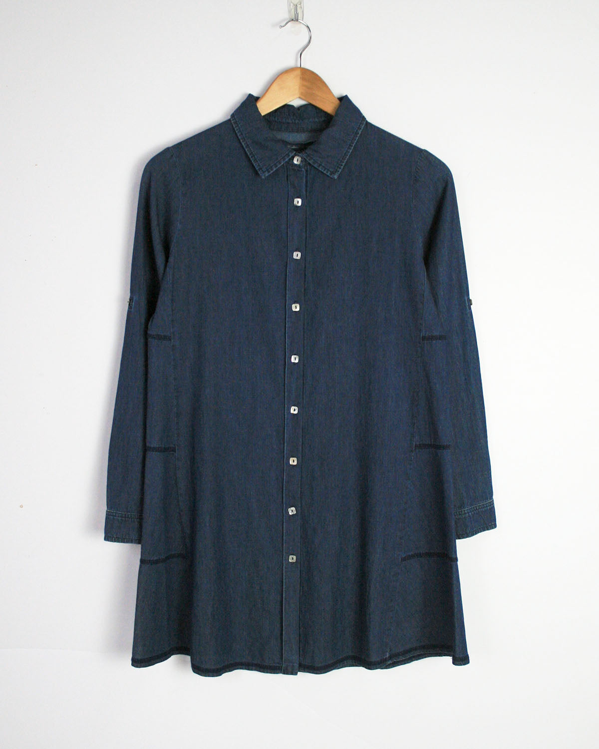 Eterna Tunic Button Up
