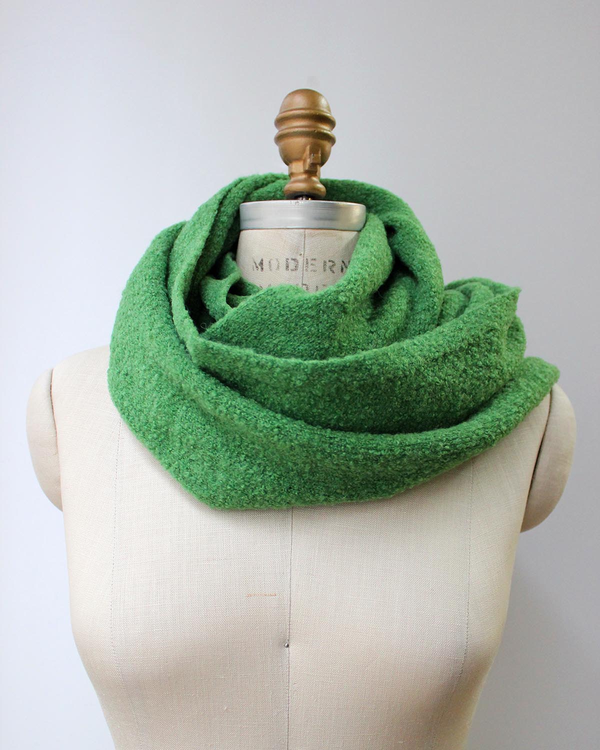 Baby Alpaca Bouclé Scarf