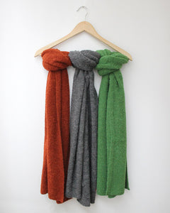 Baby Alpaca Bouclé Scarf