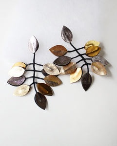 Vine Recycled Textile Earrings