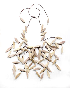 Ra Recycled Textile Necklace
