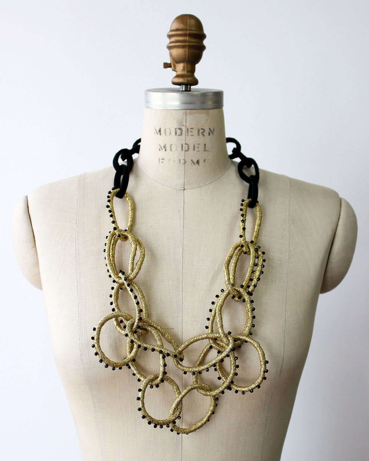 Kirku Recycled Textile Necklace