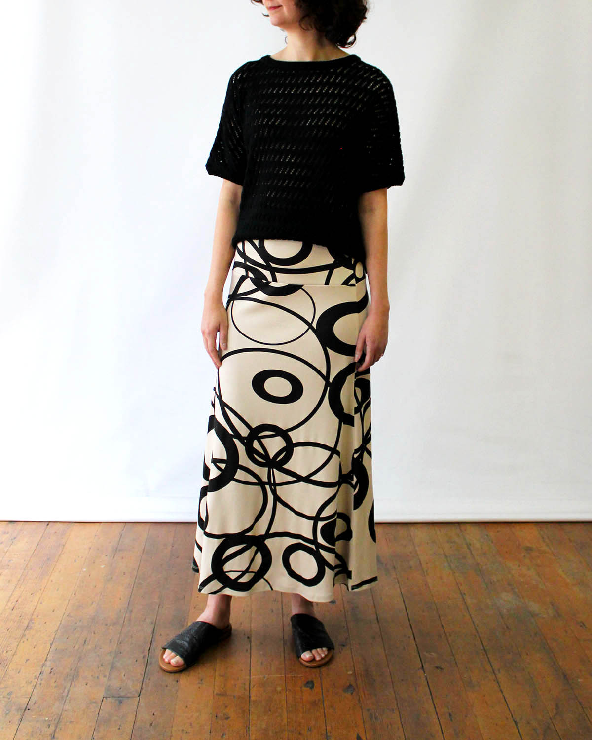 Pima A-Line Skirt