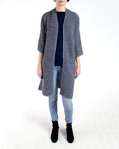 Terrazze Textured Alpaca Duster Cardigan