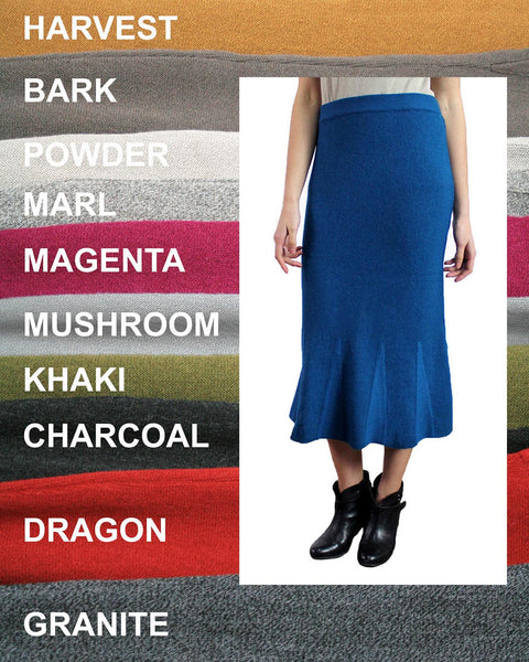 スカート NKNIT alpaca sheer KNIT skirt 新品】【匿名配送】NKNIT alpaca sheer KNIT skirt