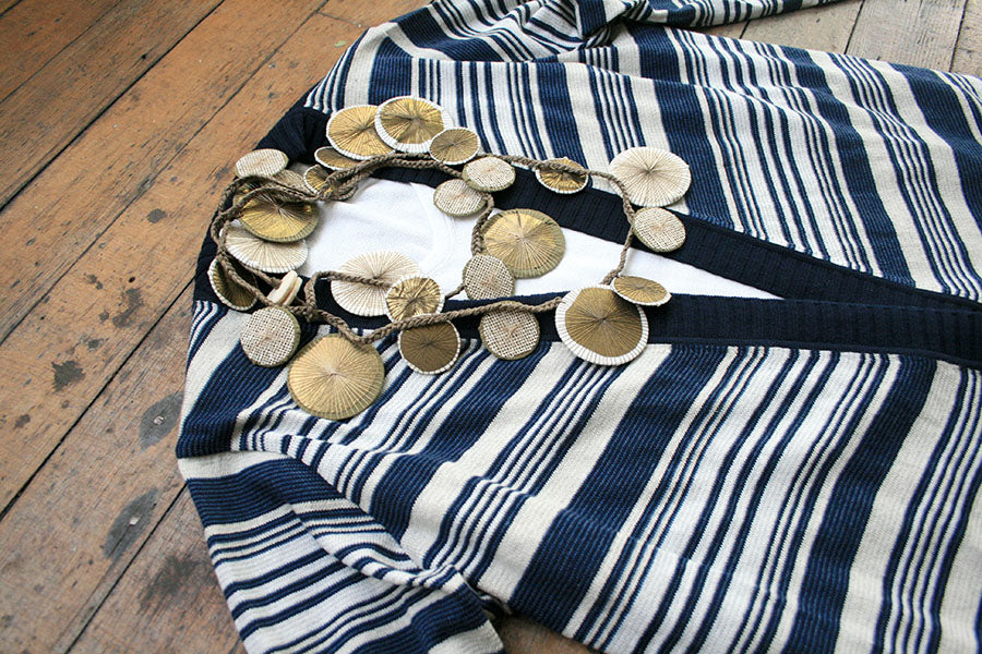 Nautical Stripe Pima Cotton Easy Knit Cardigan