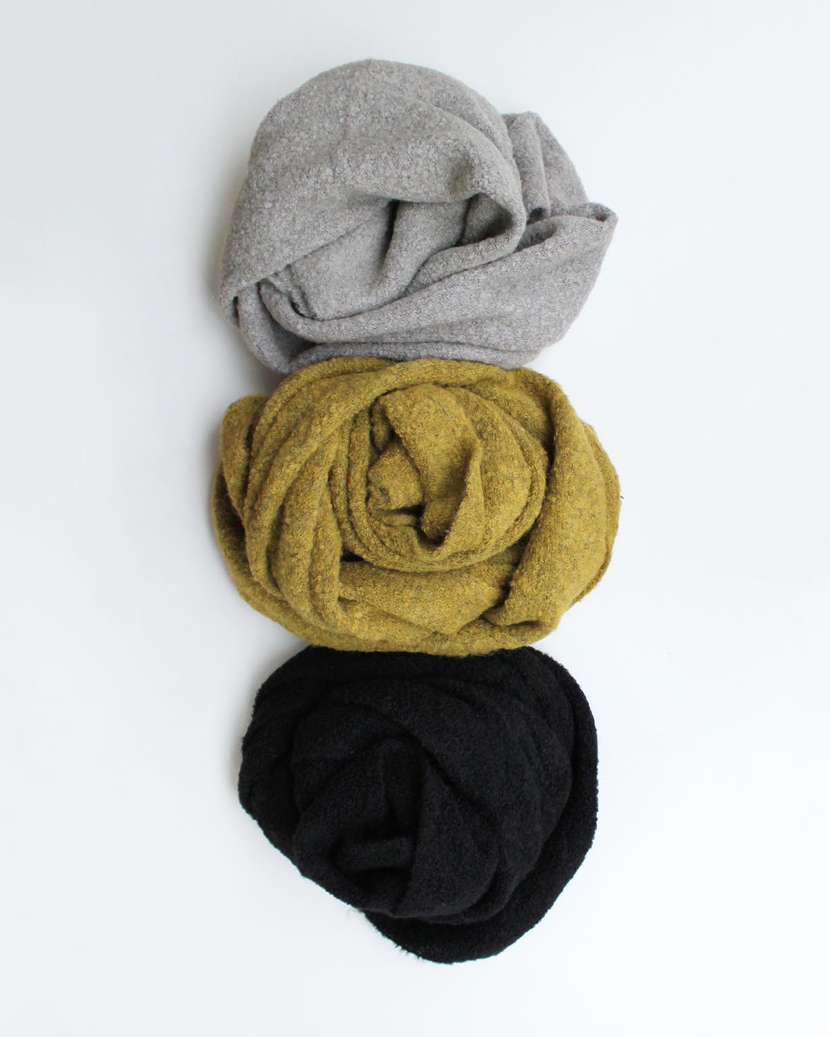 Baby Alpaca Bouclé Scarf