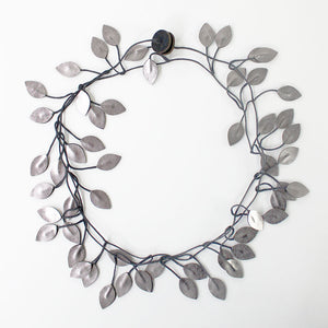 Vine Recycled Textile Wrap Necklace