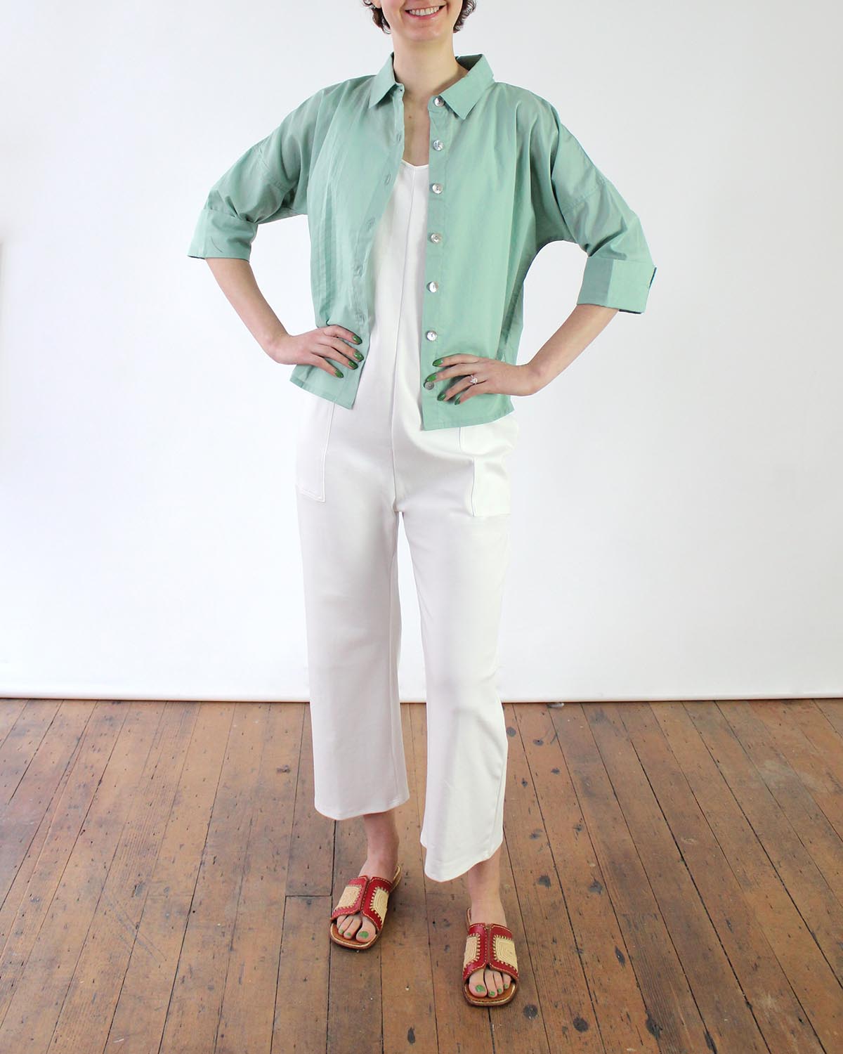 Delicia Blouse in Pima Cotton