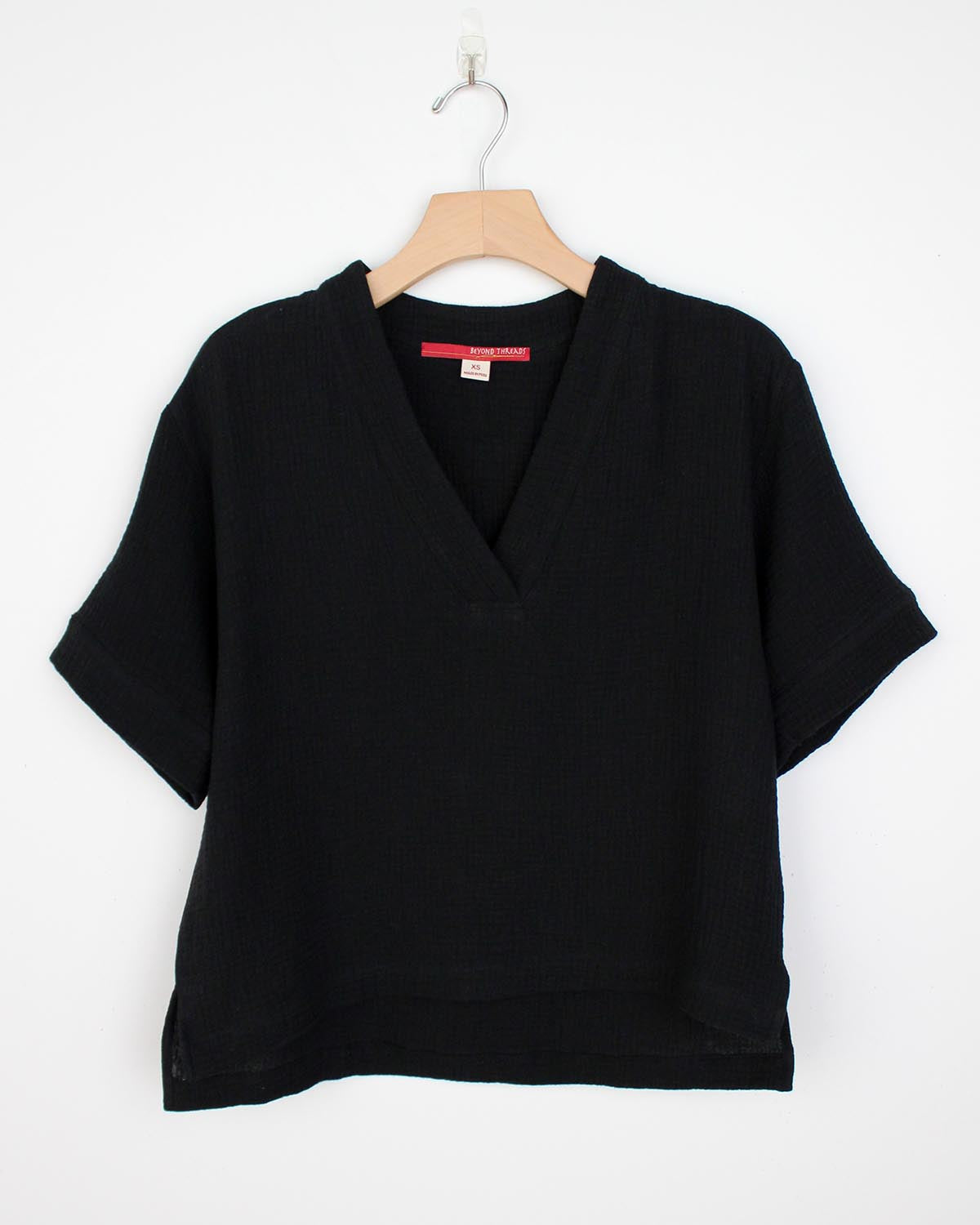 Muslin V-Neck Top