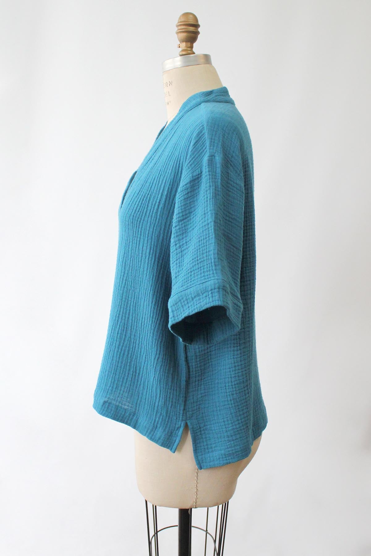 Muslin V-Neck Top
